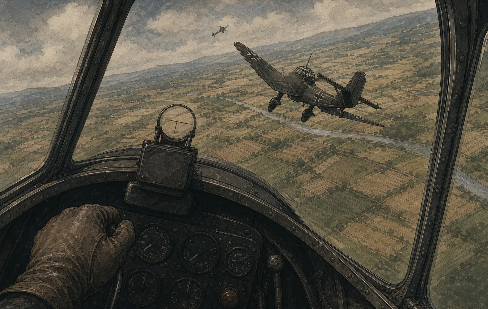 Cutscenes painted from history