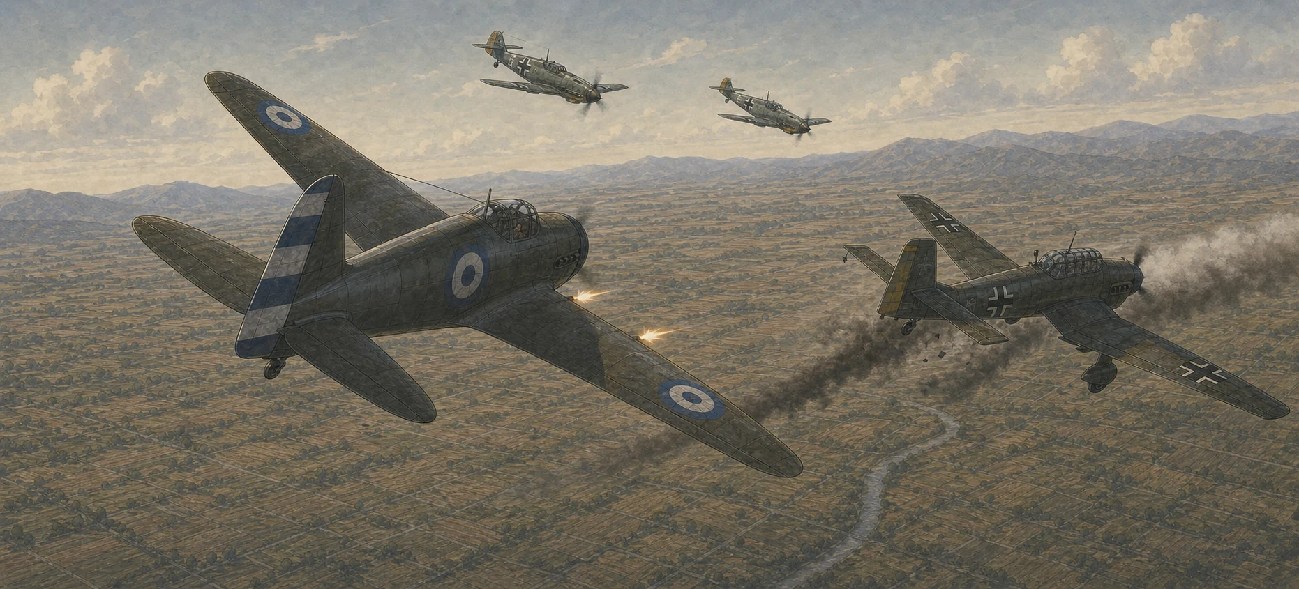 From CR.42s to Bf 109s